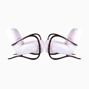 Sillones vintage de Jindrich Halabala. Juego de 2