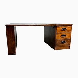 Scrivania Mid-Century pieghevole, Giappone, anni '60