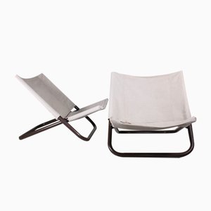 Poltrone Cross di Marcello Cuneo per Arflex, set di 2