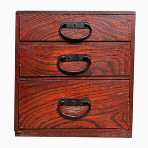 Meuble à Tiroirs Antique en Bois, Japon, 1920s