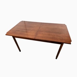 Table de Salle à Manger Extensible Style Scandinave en Teck, 1970s