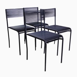 Spaghetti Gemini 100 Chairs by Giandomenico Belotti for Alias, 1980s, Set of 4