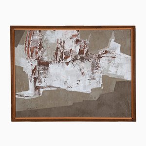Anton Michielse, Flight in Earthy Greys and Muted Tones, 1960s-1970s, Mixed Media
