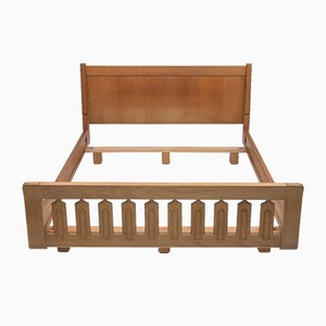 Bed by Guillerme and Chambron, 1950s