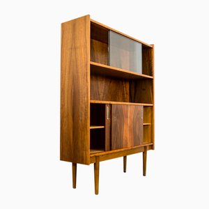 Display Cabinet in Walnut from Bytom Furniture Factory, 1960s