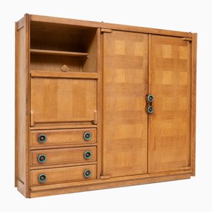 Cupboard by Guillerme et Chambron for Votre Maison, 1950s