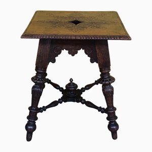 Antique Historicism Turned Stool, Early 20th Century