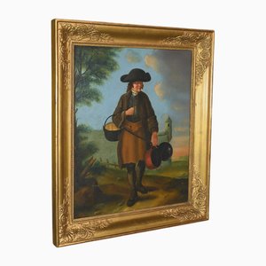 Fortière Delavau, Le Rétameur, Early 19th Century, Oil on Canvas