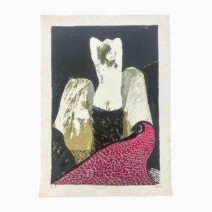 Carmelo Zotti, Soggetti vari, 1975, Litografia