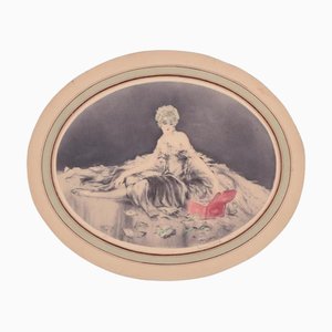 Louis Icart, The Letters No. 199, 1930, Color Lithograph