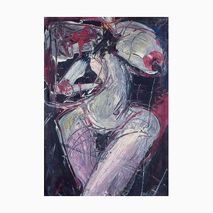 Wolfgang K. E. Lehman, The Expressionist Nude, 1989, Mixed Media on Paper