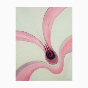 Jack Penouel, Abstract Composition, 1980s, Acrylic on Board