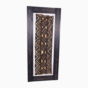 Arazzo etnico con cornice in legno