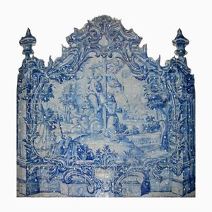 Azulejos Portugais du 18ème Siècle Saint Antoine
