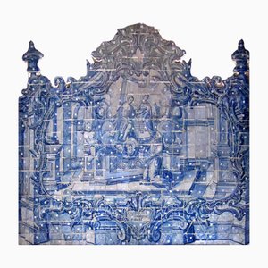 Azulejos Portugais du 18ème Siècle Saint Antoine