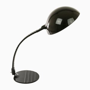 Black Table Lamp Model 660 by Elio Martinelli for Martinelli Luce, 1970s