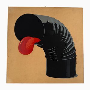 Armando Testa, Stray Dog, 9-Color Silkscreen, 1972
