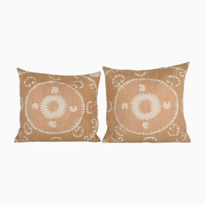 Tashkent Suzani Cushion Covers in 19th Century Suzani, Set of 2