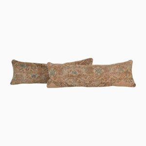 Tapis Housses de Coussin en Laine Délavée, Turquie, Set de 2