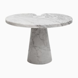 Mid-Century Italian Modern Eros Series Marble Side Table by Angelo Mangiarotti for Skipper, 1970