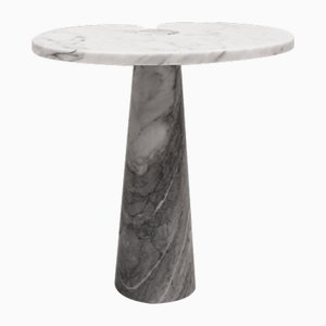 Table d'Appoint Eros en Marbre de Carrare par Angelo Mangiarotti pour Skipper, Italie, 1970