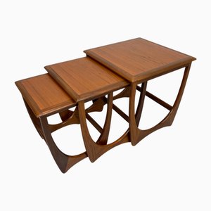 Vintage Nest of Tables by G-Plan, 1960s, Set of 3