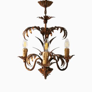 Hans Kögl zugeschriebene Hollywood Regency Deckenlampe, Deutschland, 1960er