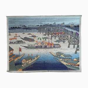 Kanda Festival Procession Textile, Tokyo, Japan, 1960s