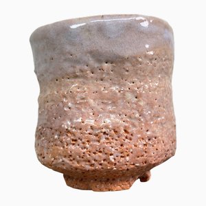 Yunomi Tea Cup in Hagi Pottery, Japan, 1960s