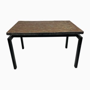 Vintage Beistelltisch aus Schiefer, 1950er