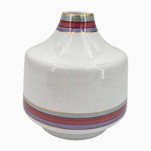 Vaso vintage in ceramica di Nazareno Picchiotti di Deruta, Italia, anni '70