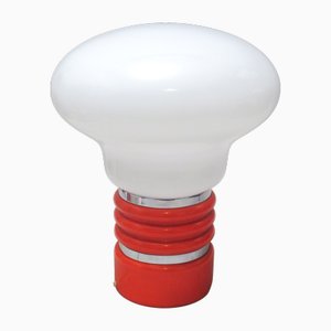 Große Lampe aus Opalglas von Ampoule Tronconi, 1960