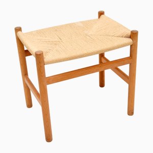 Dänischer Vintage CH53 Hocker aus Eiche von Hans Wegner für Carl Hansen, 2008