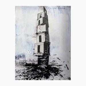 Anselm Kiefer, Sternfall, 2007, Large Screen Print