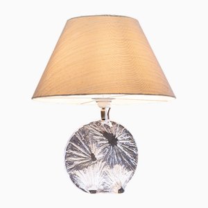 Glass Table Lamp from Daum, France, 1970s
