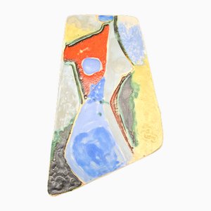 Piastrella da parete in ceramica di Helmut Friedrich Schäffenacker, anni '50
