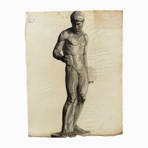 Berger Lheureux Dit Biloul, Desnudo académico, Carbón, siglo XX