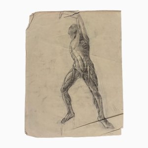 Berger Lheureux Dit Biloul, Desnudo académico, Carbón, siglo XX