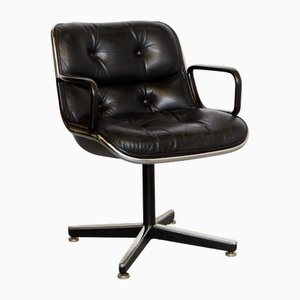 Sedia esecutiva di Charles Pollock per Knoll International, anni '60