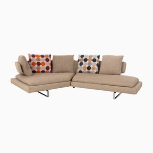 Arne Corner Sofa in Taupe Fabric by Antonio Citterio for B&B Italia / C&B Italia