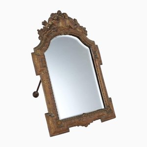 Miroir Autoportant en Tôle de Bronze