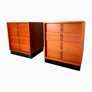 Small Twen Commodes by Günter Renkel for Rego Möbel, Germany, 1957, Set of 2