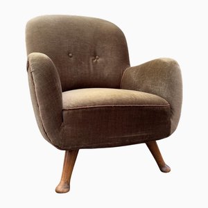 Lounge Chair from Berga Möbler, Denmark, 1940s