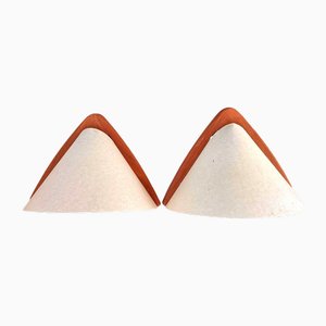 Mid-Century Modern Wall Lamps and Ceiling Lamp from Domus, Set of 3