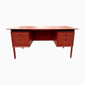 Teak Schreibtisch, Dänemark, 1960er