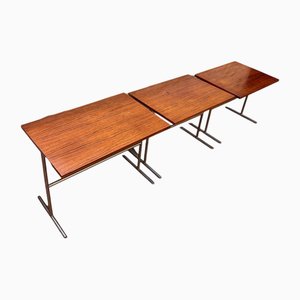 Palisander Furnier Tische von Rincklake van Endert, 1960er, 3er Set