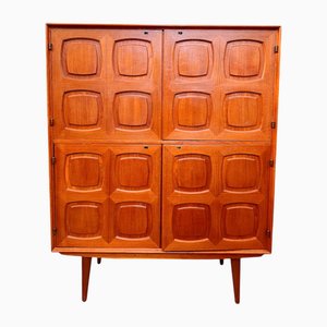 Credenza alta Flor di Rolf Rastad e Adolf Relling per Gustav Bahus, anni '60
