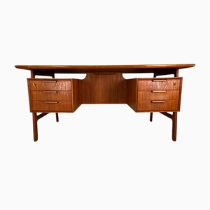 Escritorio de ejecutivo modelo 75 de Gunni Omann para Omann Juns Møbelfabrik, años 60