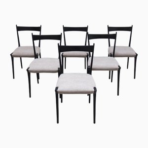 S11 Dining Chairs by Alfred Hendrickx for Belform, 1950s, Set of 6