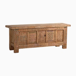 Antique Living Room Low Sideboard, 1900